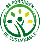 Marchio Be ForGreen Be Sustainable