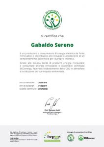 Gabaldo Sereno_ Certificato